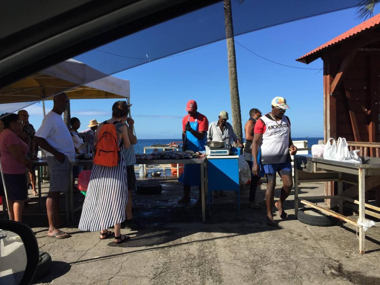 T2 Tropical En Bord De Piscine A 100M De La Mer Apartman Le Carbet Kültér fotó